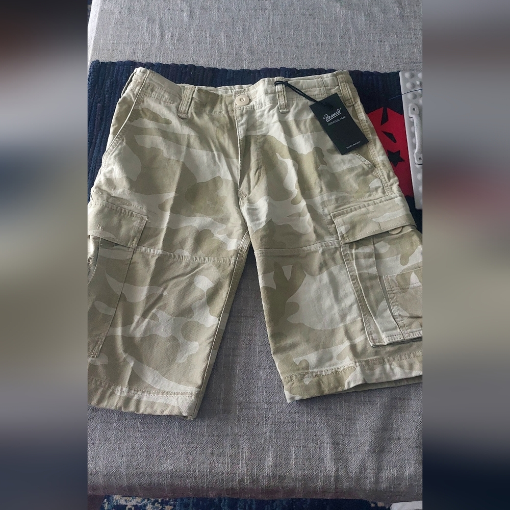 Brandit Vintage Tactical Mens Shorts Medium /32